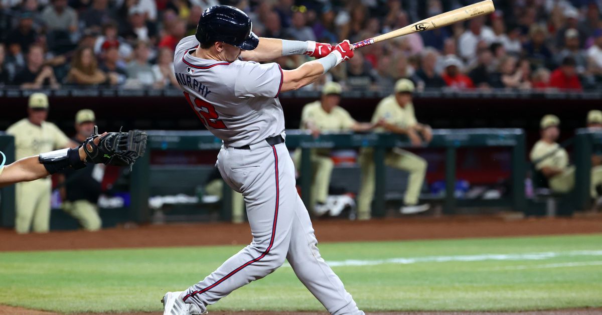 Sean Murphy back in the lineup for the Atlanta Braves