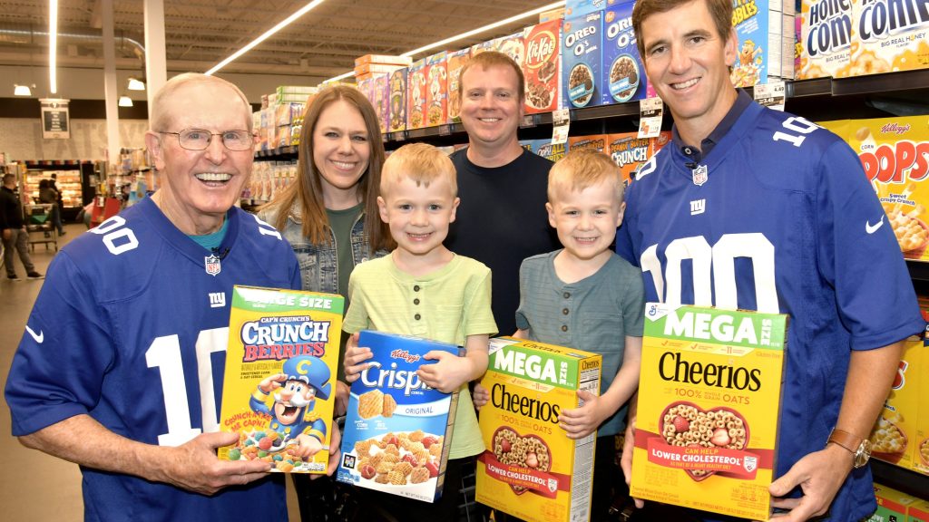 Signed Eli Manning, Tom Coughlin jerseys being auctioned for charity