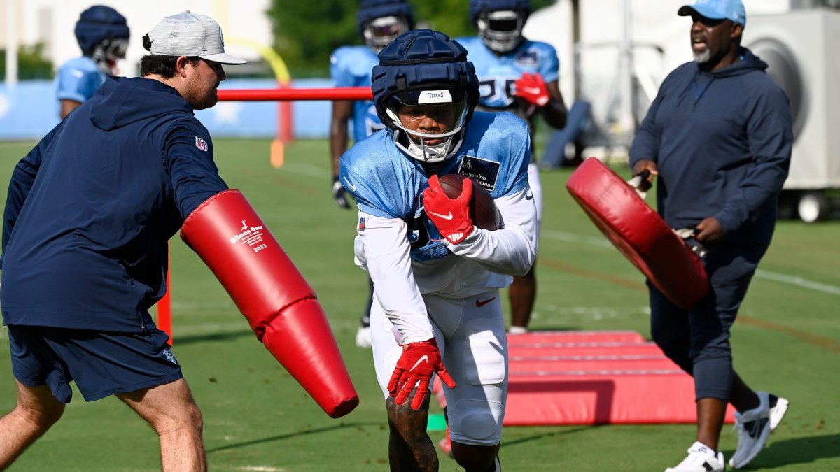 Tennessee Titans RB Tony Pollard