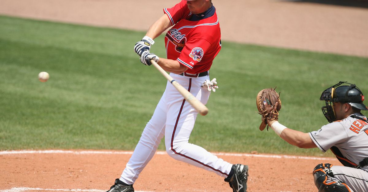 This Day in Braves History: Chipper Jones extends his hit streak to 14 games