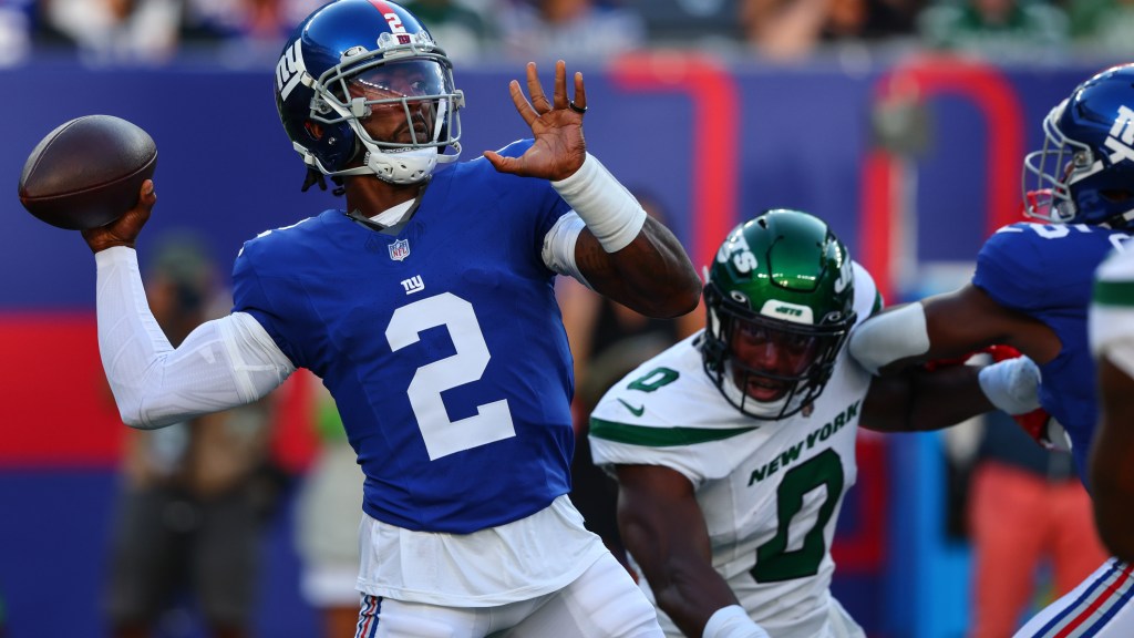 Tyrod Taylor compares Jets to Giants: ‘Refreshing energy’ here