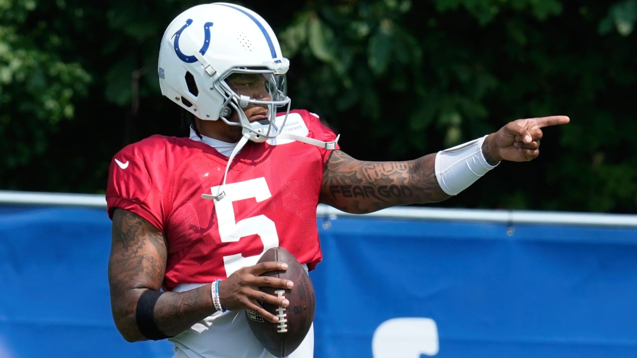 Anthony Richardson 'a lot more comfortable' in Colts offense entering Year 2