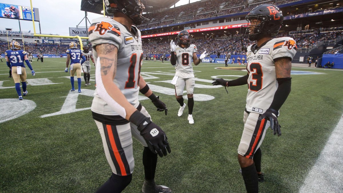 B.C. Lions return Keon Hatcher ahead of their clash with Winnipeg Blue Bombers