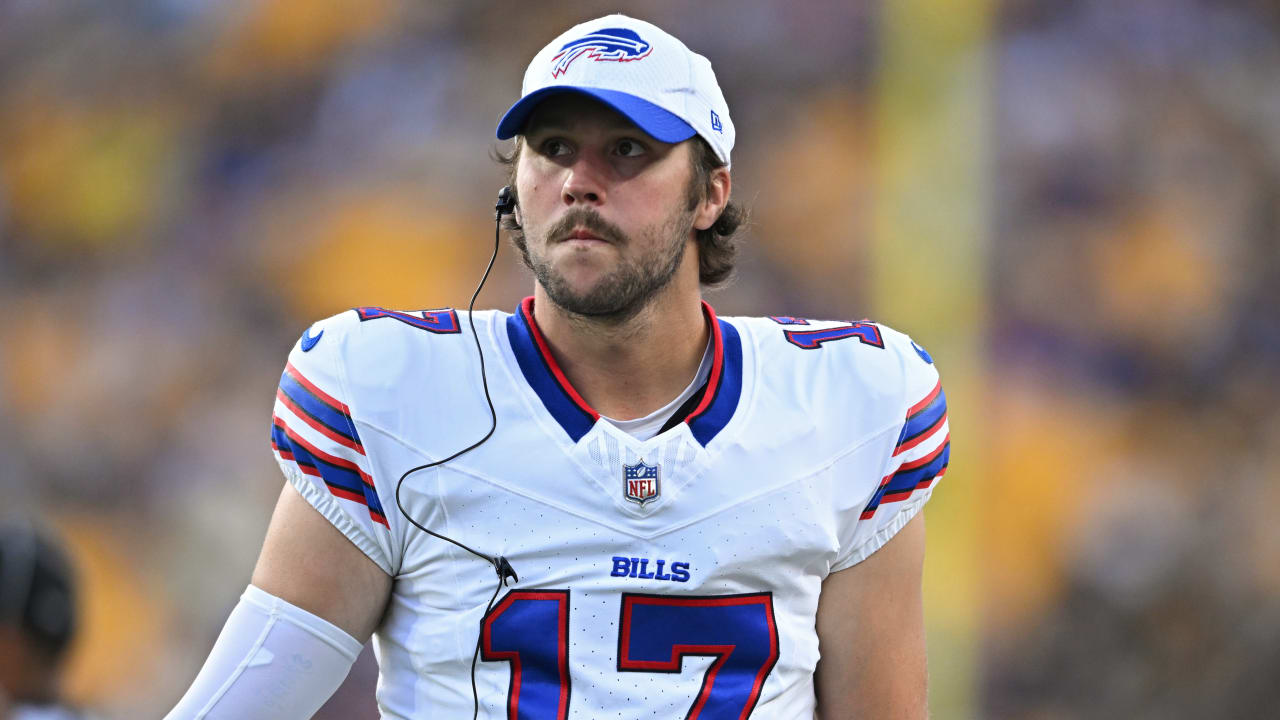 Bills QB Josh Allen content with current contract despite APY ranking: 'I’ve got no problem with where I am at'