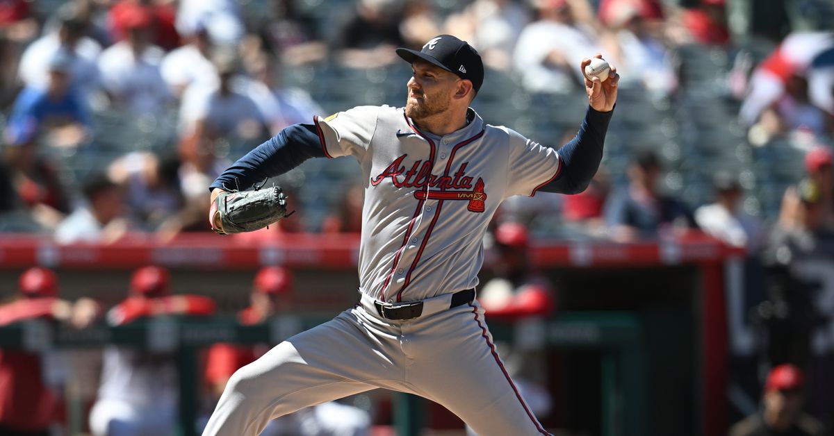 Braves’ arms clip Angels in 3-1 win