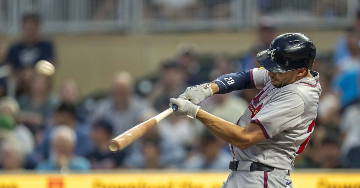 Braves bats finally awaken in 10-6 drubbing of Twins