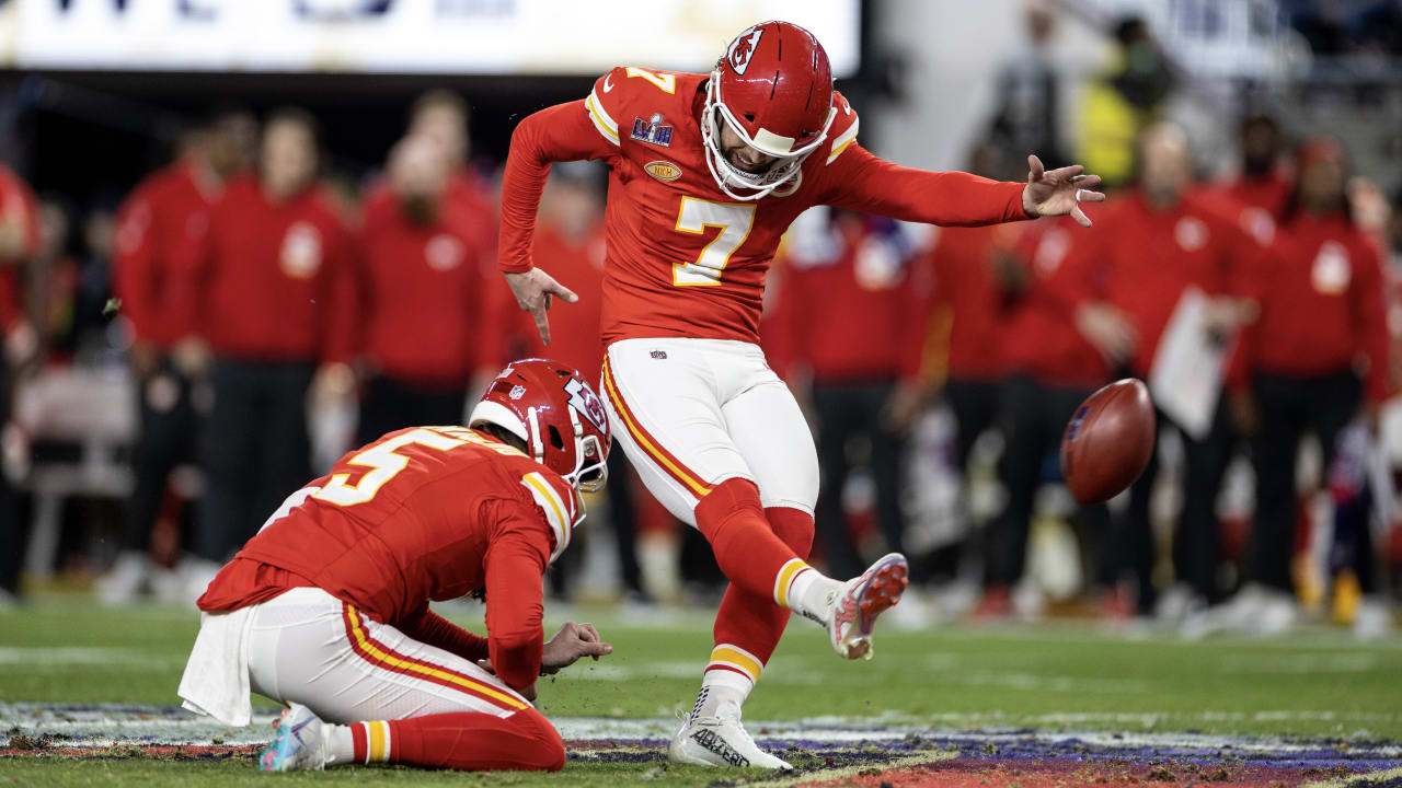 Chiefs kicker Harrison Butker agrees to terms on contract extension