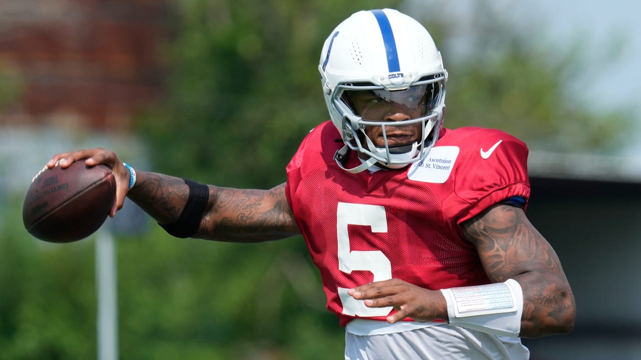 Colts' Shane Steichen: Anthony Richardson, most starters will play 'series or two' Sunday vs. Broncos