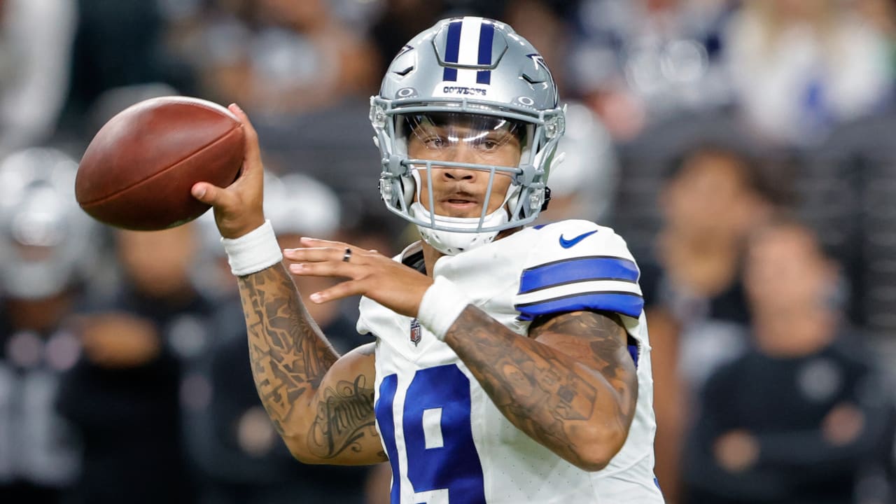 Cowboys QB Trey Lance 'felt more comfortable' in improved effort vs. Raiders