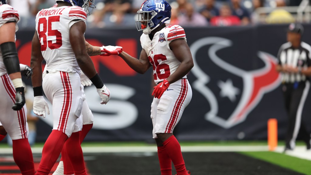 Devin Singletary ready to ‘put it on the line’ for New York Giants