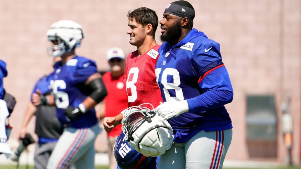 Giants’ Daniel Jones explains why he jumped into fight vs. Lions