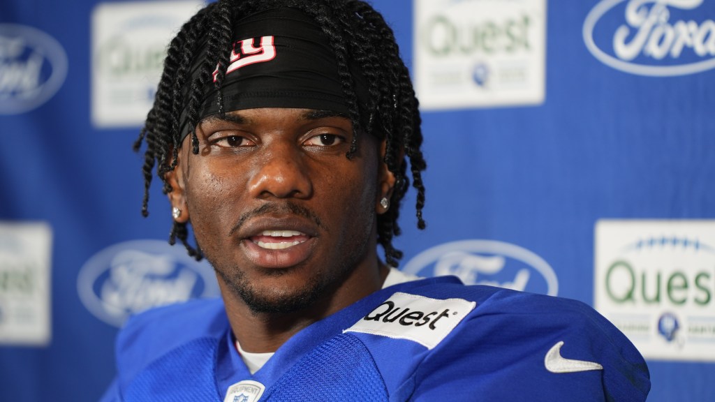 Giants’ Malik Nabers disappointed with himself following Jets practice
