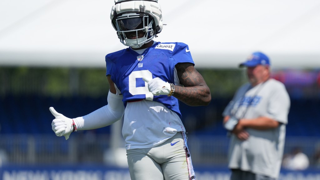 Giants’ Malik Nabers the top training camp rookie standout