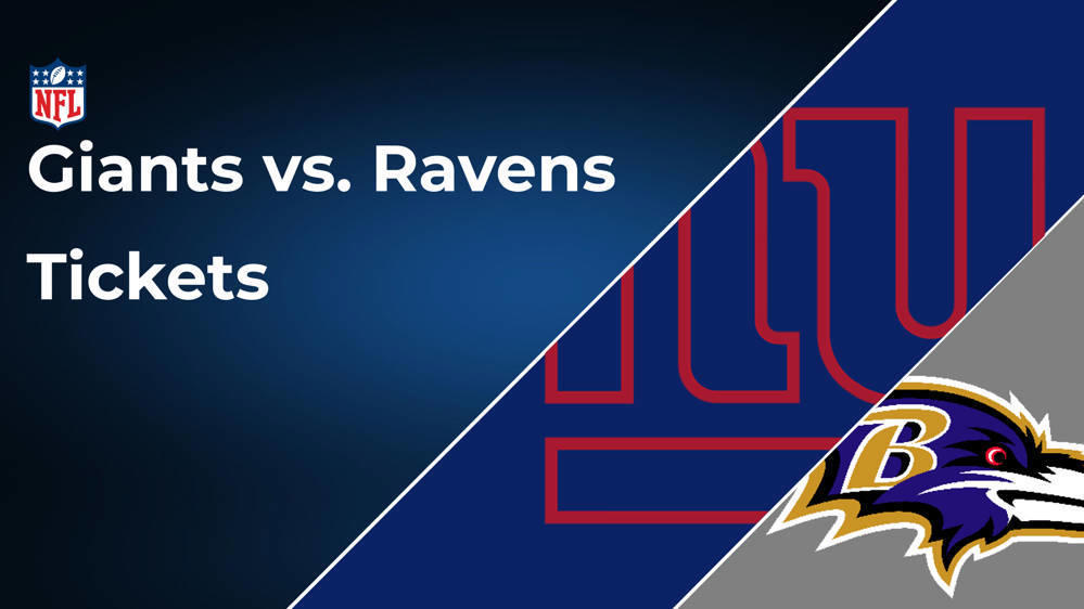 Giants vs. Ravens Tickets: Week 15, December 15