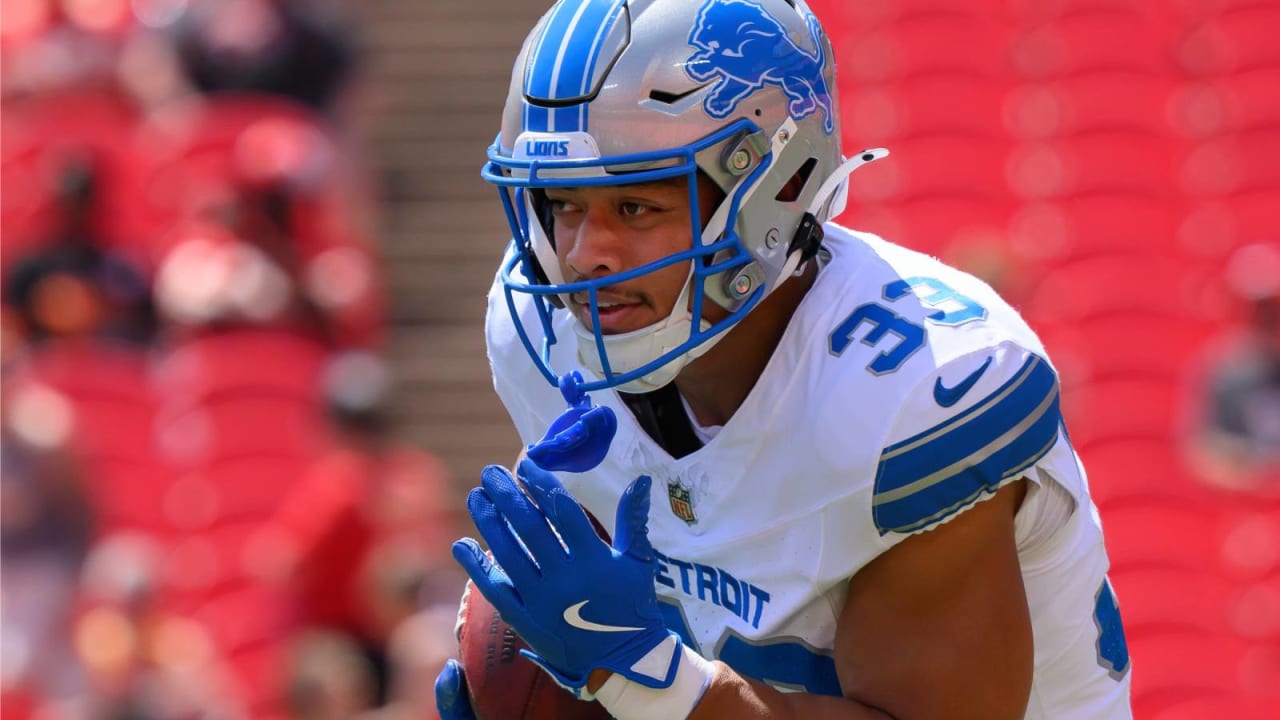 Lions HC Dan Campbell on rookie RB Sione Vaki: 'You felt growth from him'