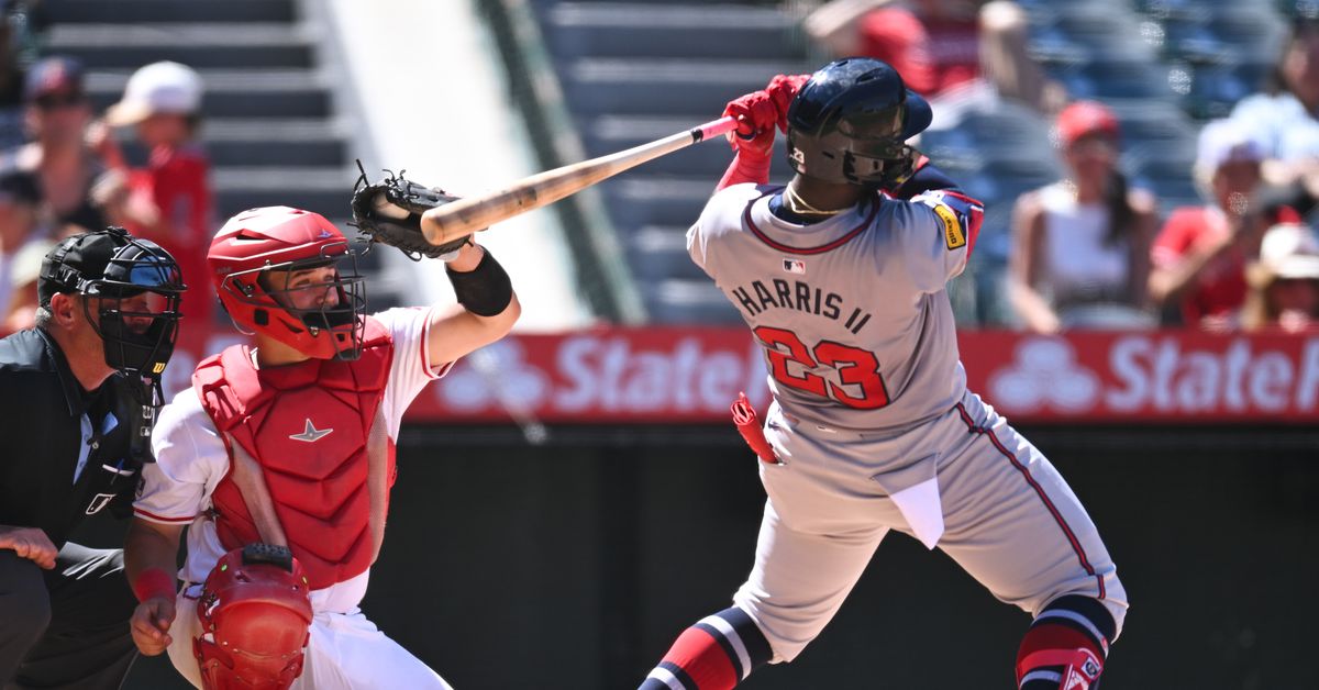 Michael Harris II exits Sunday’s game for HBP-related soreness