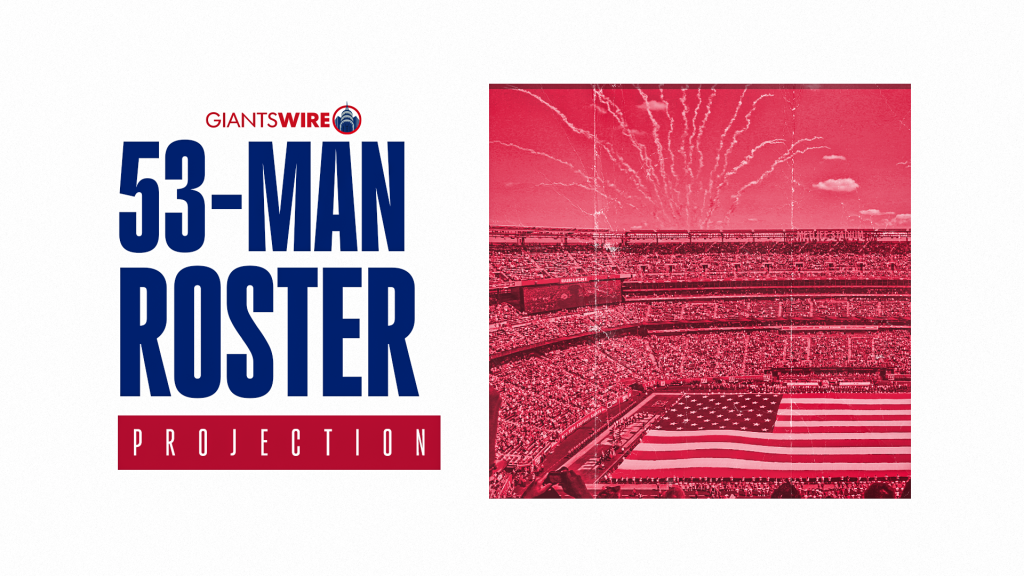 New York Giants 53-man roster projection after final preseason game