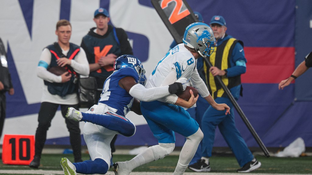 New York Giants’ Dyontae Johnson week-to-week with ankle injury