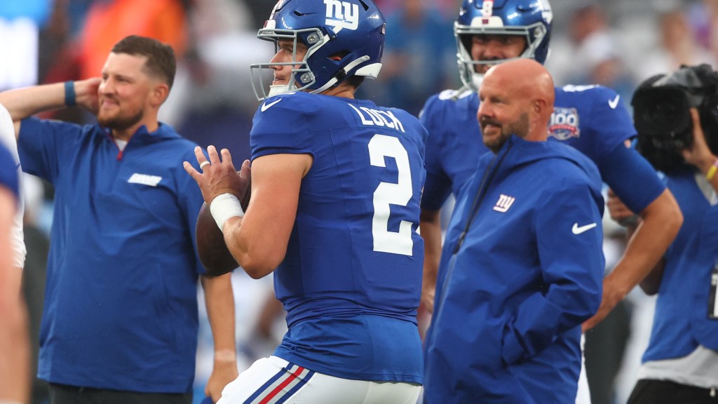 New York Giants QB Drew Lock, RB Tyrone Tracy return to practice
