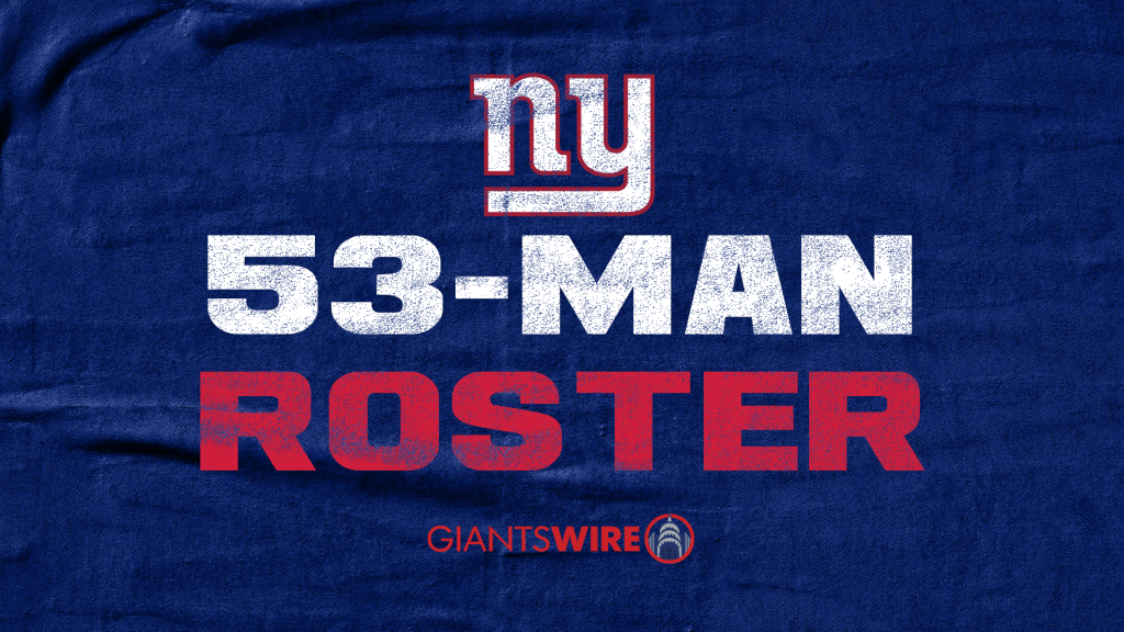 New York Giants set initial 53-man roster: Who made the cut?