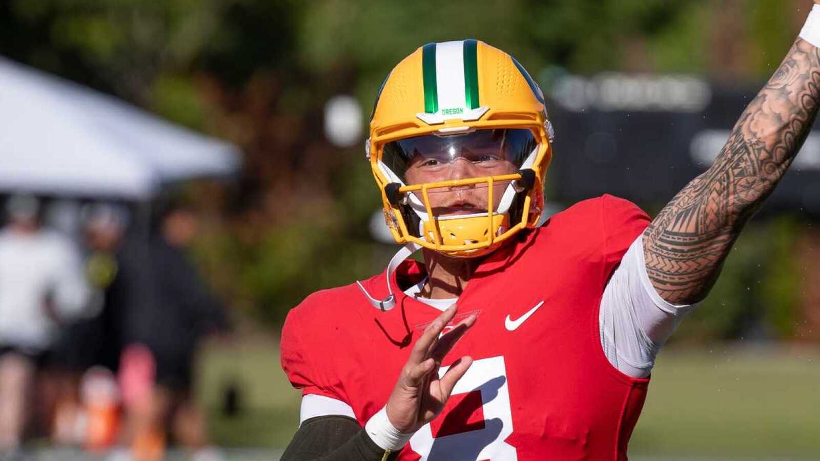 Oregon QB Dillon Gabriel not focused on winning Heisman