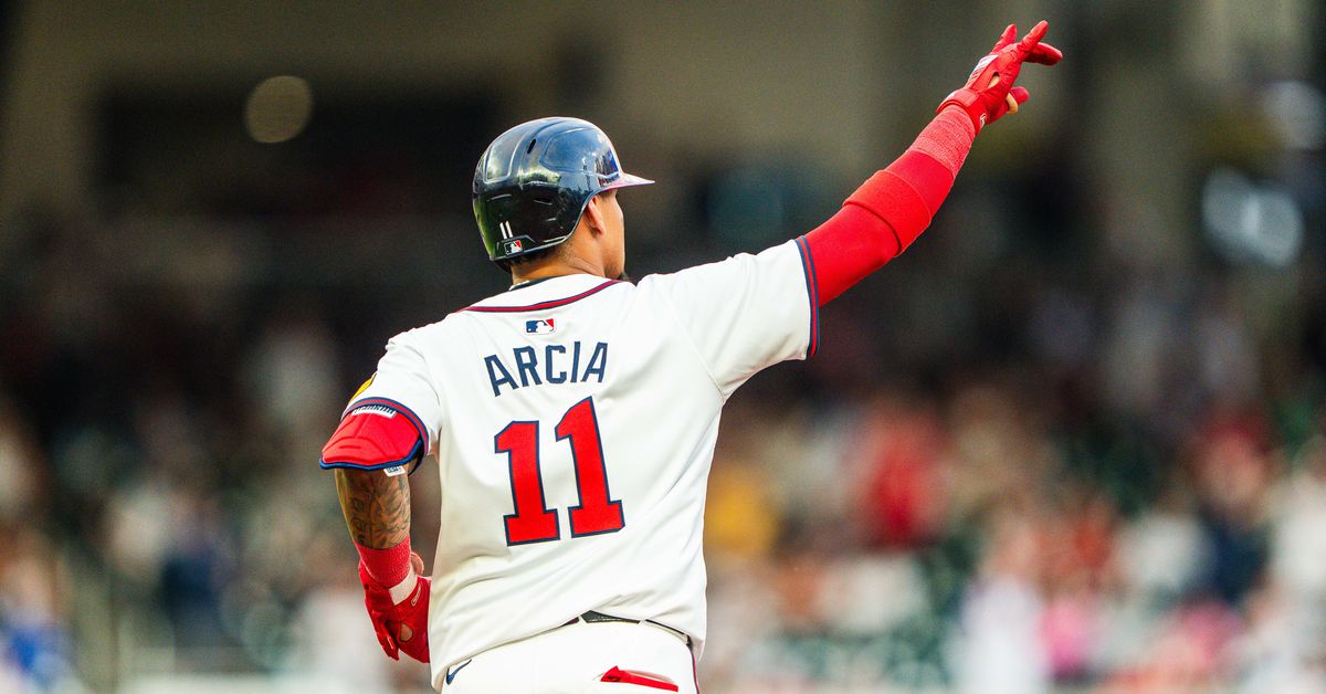 Orlando Arcia hitting fifth again for Braves Friday against Marlins