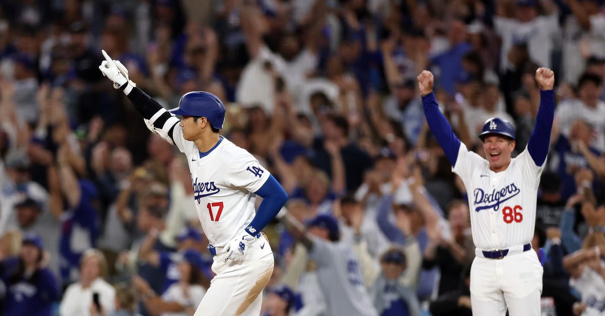 Rays 3 Dodgers 7: Ohtani joins the 40-40 club