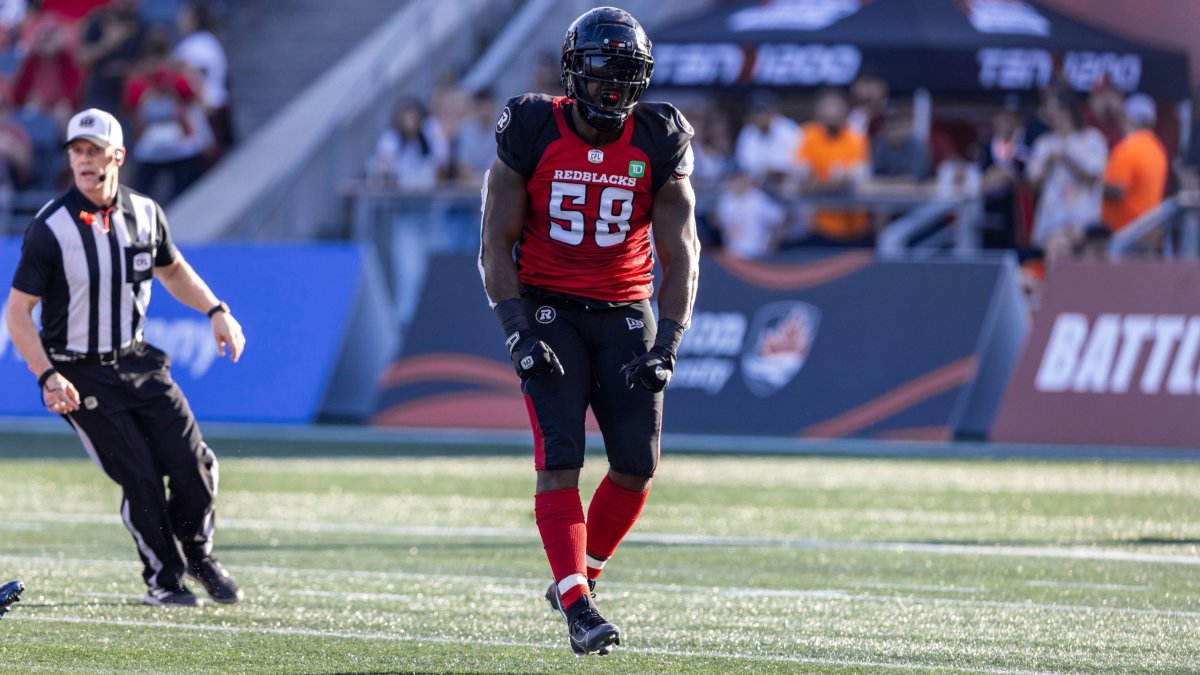 Redblacks move to No. 5
