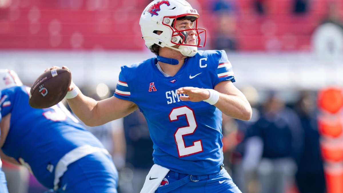 SMU Mustangs win projections, strengths and weaknesses, quarterback spotlight and more