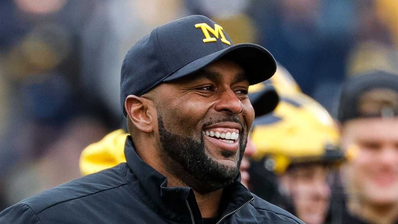 Sherrone Moore met with program legend ahead of Michigan's season opener