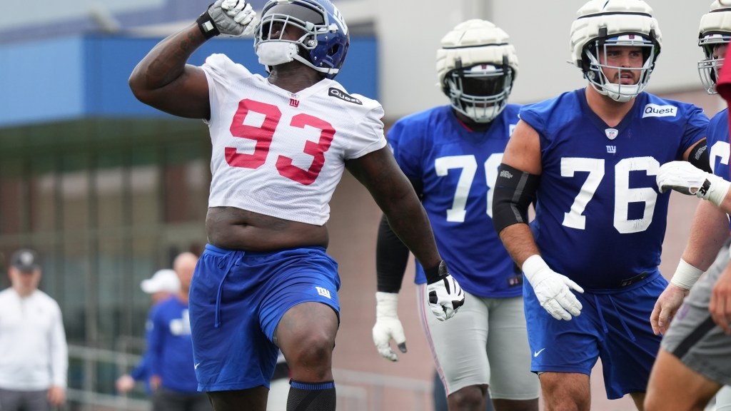 Sights and sounds from Day 1 of New York Giants-Lions joint practices