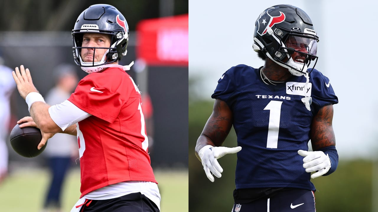 Texans QB Case Keenum on three-time teammate Stefon Diggs: 'I see a guy that is hungry for more'