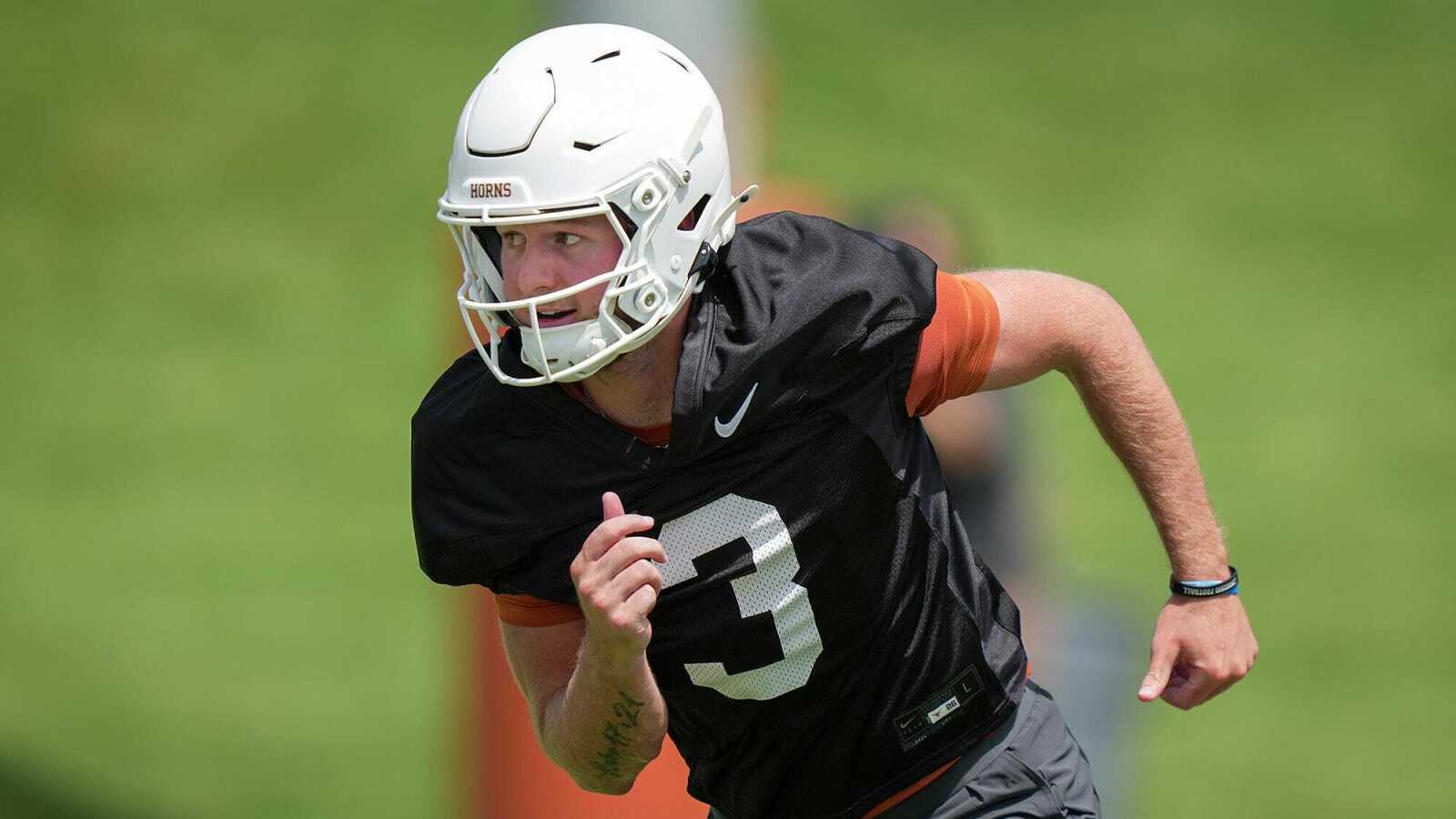 Texas QB Quinn Ewers setting high bar in 2024 