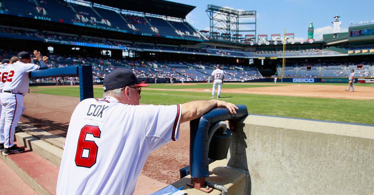 This day in Atlanta Braves History: Cox gets his 1,600th victory in comeback against Reds