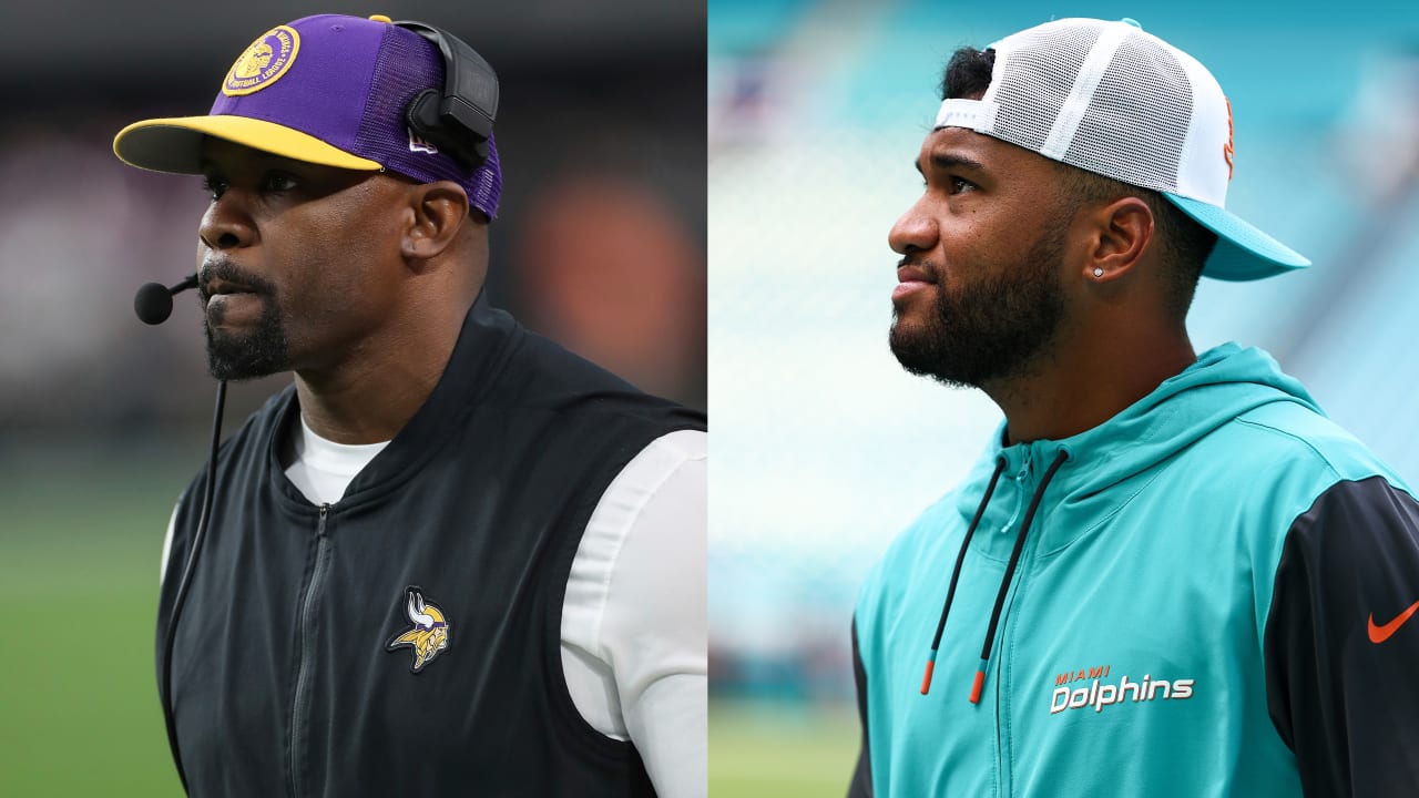 Vikings DC Brian Flores says Tua Tagovailoa's comments weren't 'positive for me', wishes QB 'nothing but the best'