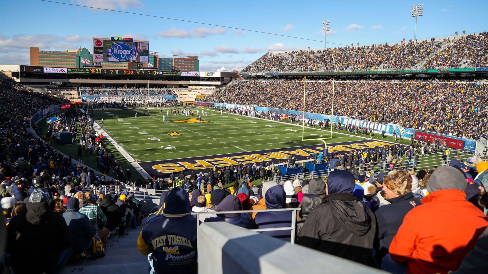 Watch: Back-to-back fumbles cause chaos in West Virginia-Penn State game