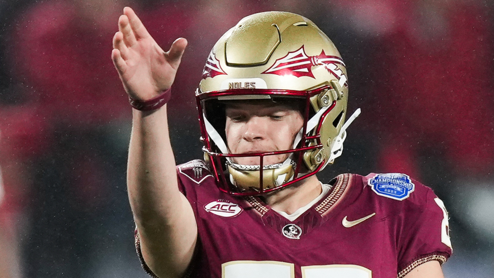 Watch: FSU kicker drills second-longest FG in program history