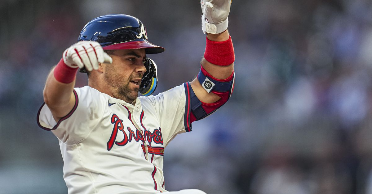 Whit Merrifield batting second again as Braves look for series win