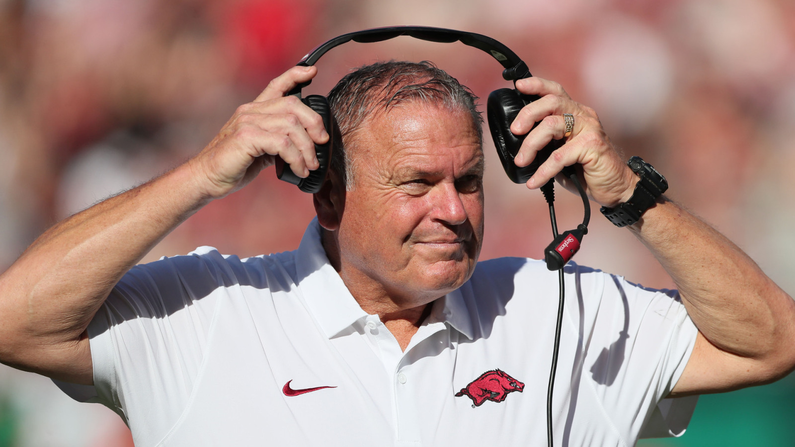 Arkansas looks to end 'good run of bad luck' in AT&T Stadium