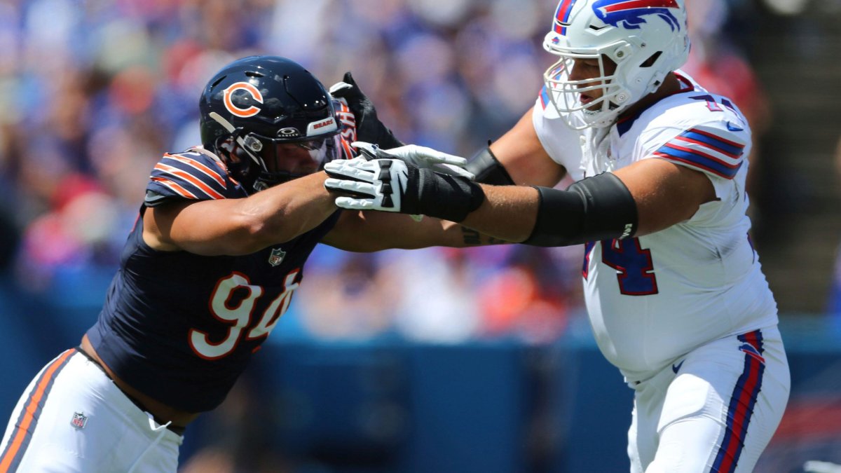 Bears rookie Austin Booker looking to make Year 1 impact