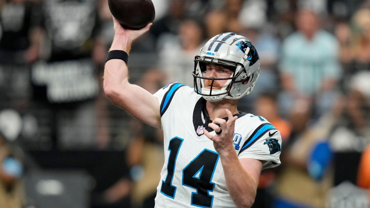 Carolina Panthers 36, Las Vegas Raiders 22