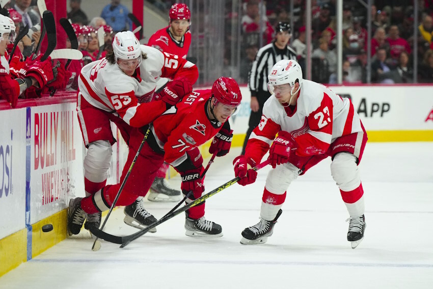 Detroit Red Wings Continue To Grind Away with Moritz Seider and Lucas Raymond on Long Term Extensions