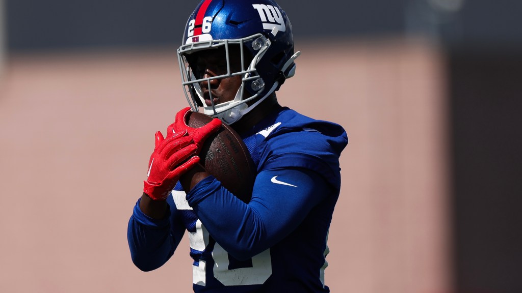 Giants’ Devin Singletary prepares to replace Saquon Barkley in Week 1