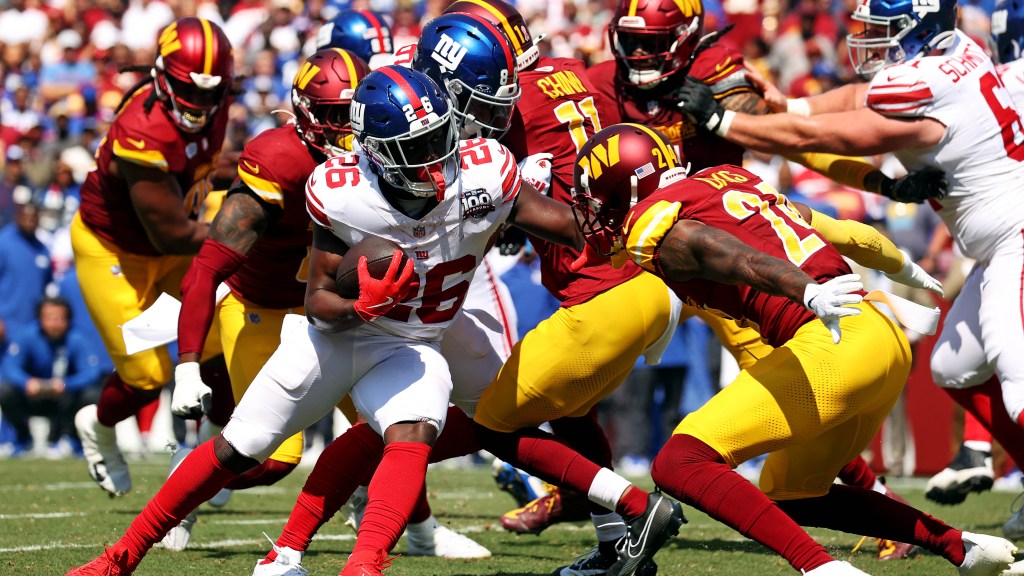 Malik Nabers, Devin Singletary & Saquon Barkley’s shared Week 2 misery