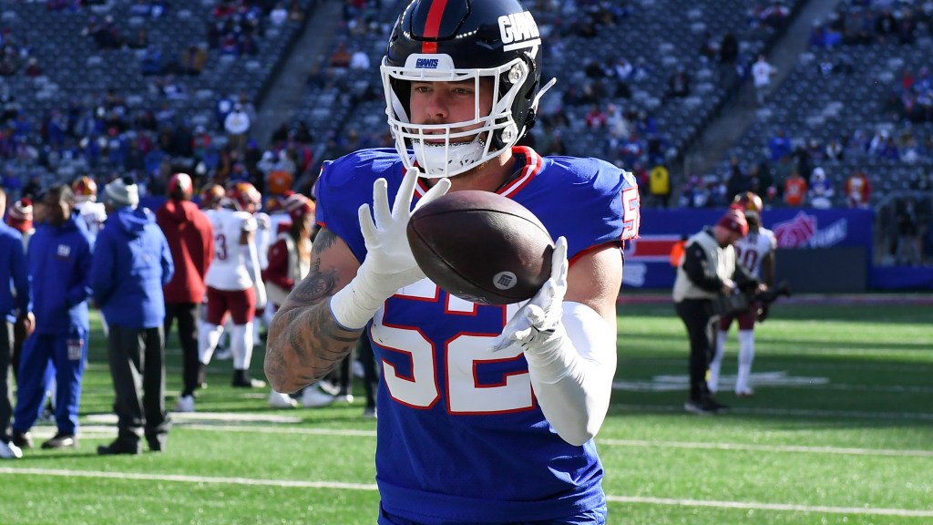 New York Giants release linebacker Carter Coughlin