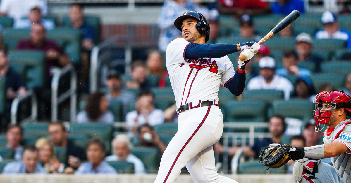 Ramón Laureano re-enters lineup as Atlanta Braves take on Rockies