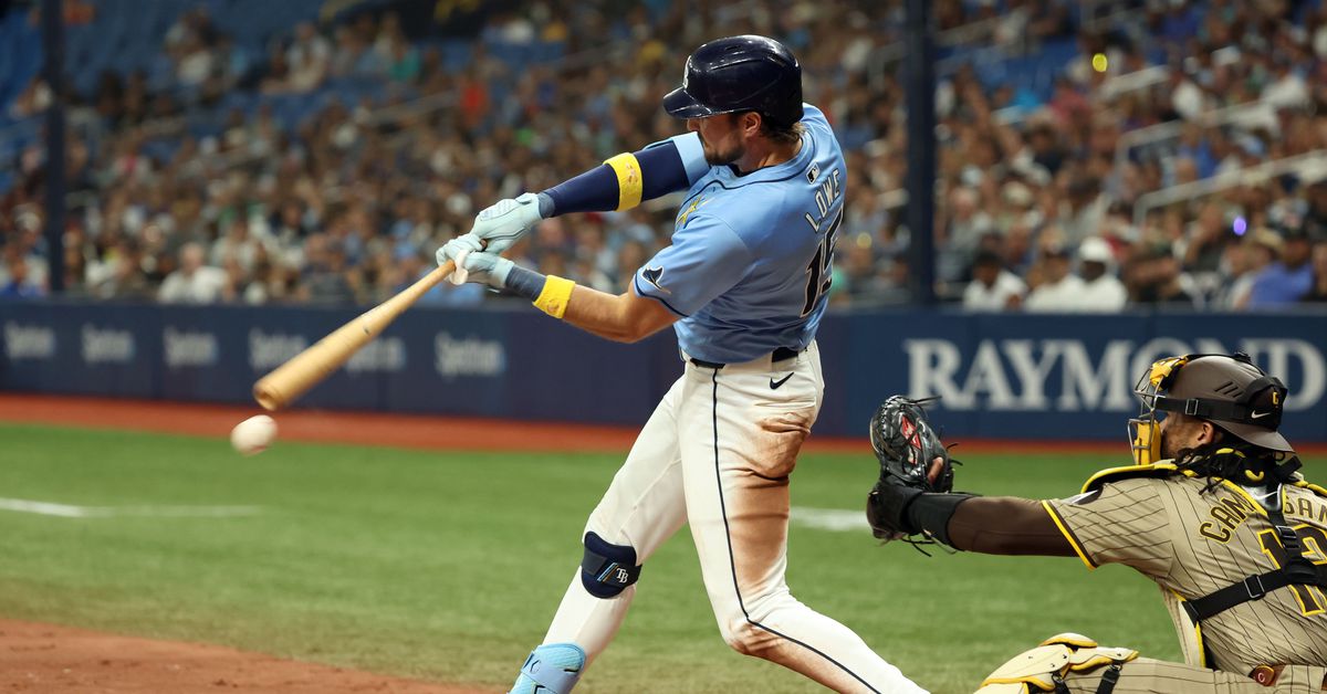 Rays rally back but is not enough - Rays 3, Padres 4