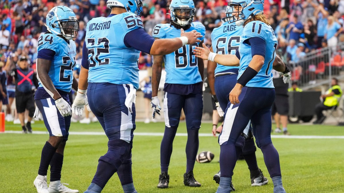 Toronto leads, top four remains unchanged