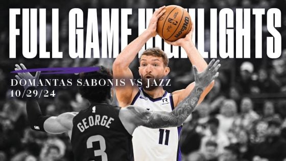 Domantas Sabonis leads Kings past Jazz in dominant victory
