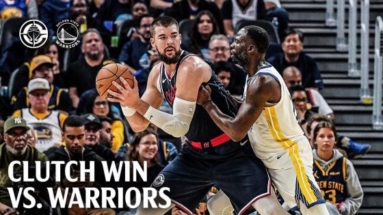 Four Clippers combine for 84 points in clutch win over Warriors